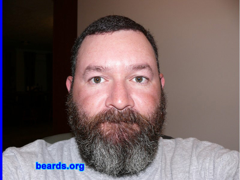 William A.
Bearded since: 2008.  I am a dedicated, permanent beard grower.

Comments:
I grew my beard because I want to see how long I can grow it in one year!

How do I feel about my beard?  I love it.  Everyone else seems to hate it.
Keywords: full_beard