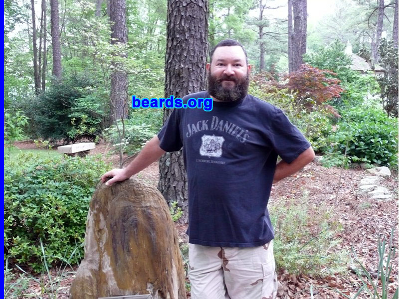 William A.
Bearded since: 2008.  I am a dedicated, permanent beard grower.

Comments:
I grew my beard because I want to see how long I can grow it in one year!

How do I feel about my beard?  I love it.  Everyone else seems to hate it.
Keywords: full_beard