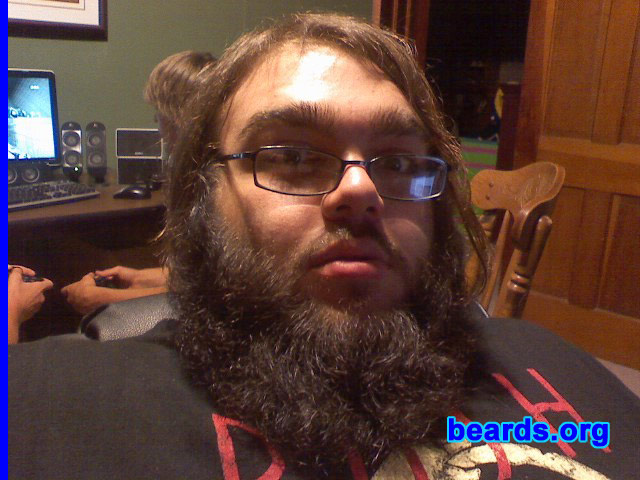 Bret
Bearded since: 2005.  I am a dedicated, permanent beard grower.

Comments:
I grew my beard because it's awesome.

How do I feel about my beard? Amazing.
Keywords: full_beard