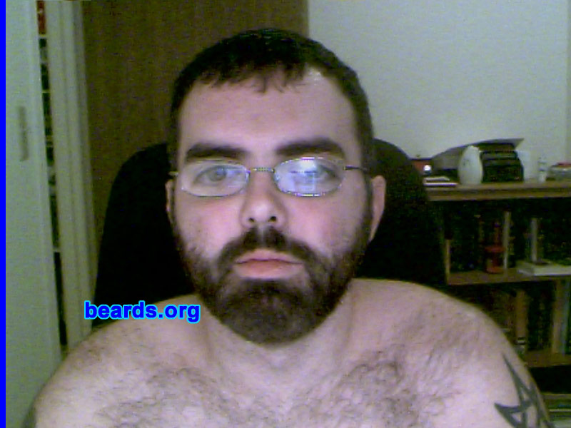 Kyle 
Bearded since: 2009.  I am an experimental beard grower.

Comments:
I grew this beard to give it a second chance.

How do I feel about my beard? I am really liking the beard now.
Keywords: full_beard