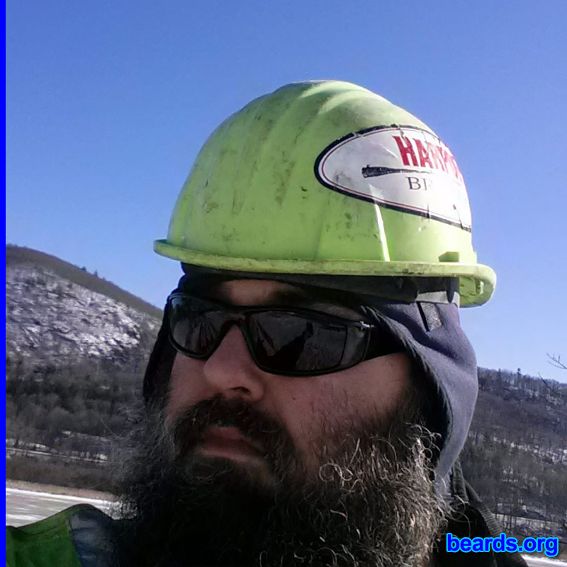 Christian S.
Bearded since: 2012. I am a dedicated, permanent beard grower.

Comments:
Why did I grow my beard? Work outside on the railroad.

How do I feel about my beard? I like it.
Keywords: full_beard