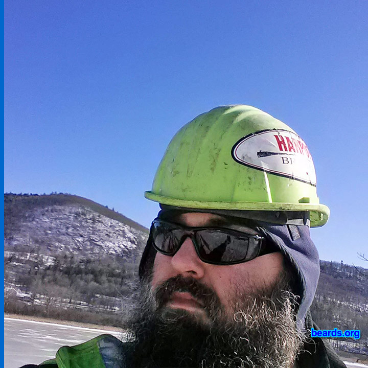 Christian S.
Bearded since: 2012. I am a dedicated, permanent beard grower.

Comments:
Why did I grow my beard? I work outside on the railroad.

How do I feel about my beard? Pretty good.
Keywords: full_beard