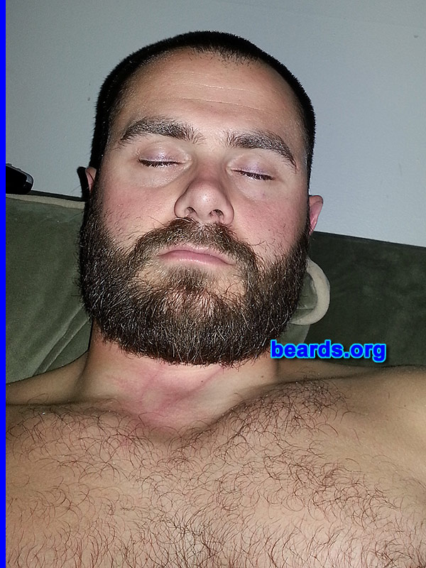 Derek C.
Bearded since: 2012. I am an occasional or seasonal beard grower.

Comments:
Why did I grow my beard? Symbol of manhood.
Keywords: full_beard