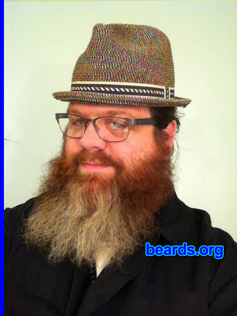 Brian N.
Bearded since: 2012. I am a dedicated, permanent beard grower.

Comments:
Why did I grow my beard? I started growing out my beard at first to see how long it would have to be to annoy my wife.  She always said she didn't mind my beard as long as it's trimmed. Then she and my son watched Whisker Wars and started to encourage me to grow it longer.

How do I feel about my beard? I like it! I think it makes me look better!
Keywords: full_beard