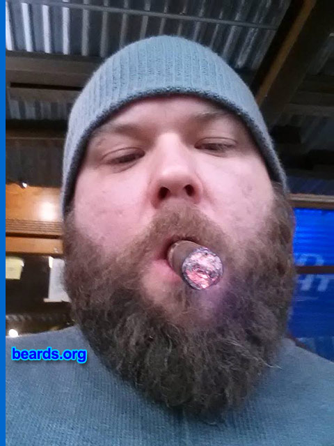 Brian
Bearded since: 2013. I am an occasional or seasonal beard grower.

Comments:
Why did I grow my beard? Ii wanted to keep my face warm during the winter because I work outside and hunt.

How do I feel about my beard?  I think it's great.
Keywords: full_beard