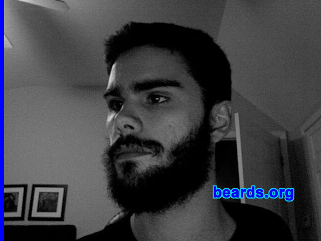 Dan
Bearded since: 2006. I am an experimental beard grower.

Comments:
I grew my beard because it is the utmost expression of masculinity and is the proper way to wear one's face.

How do I feel about my beard? Pretty satisfied, save for a few patchy parts; I think it fills out my face.
Keywords: full_beard