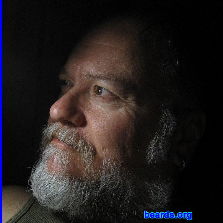 David M.
Bearded since: 1972. I am a dedicated, permanent beard grower.

Comments:
As a kid, always expected I'd have a beard when grew up. And think most men look better with a beard.

How do I feel about my beard? Still growing into my beard.
Keywords: extended goatee_mustache