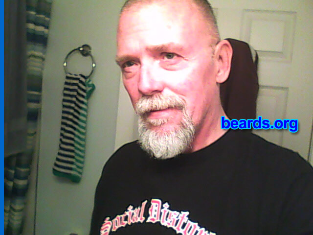 David
Bearded since: 2014. I am a dedicated, permanent beard grower.

Comments:
Why did I grow my beard? Needed a new look.

How do I feel about my beard? Getting better every day!
Keywords: goatee_mustache