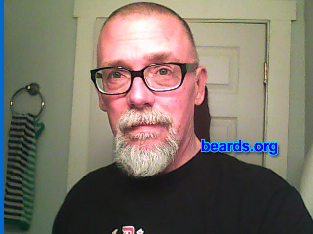 David
Bearded since: 2014. I am a dedicated, permanent beard grower.

Comments:
Why did I grow my beard? Needed a new look.

How do I feel about my beard? Getting better every day!
Keywords: goatee_mustache