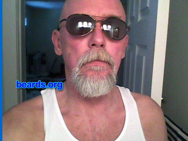 David
Bearded since: 2014. I am a dedicated, permanent beard grower.

Comments:
Why did I grow my beard? Needed a new look.

How do I feel about my beard? Getting better every day!
Keywords: goatee_mustache