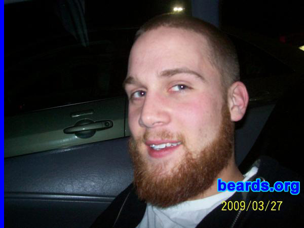 Jay
Bearded since: 2006.  I am a dedicated, permanent beard grower.

Comments:
I grew my beard 'cause no one else in my grade could.

How do I feel about my beard?  It's a part of me.
Keywords: full_beard