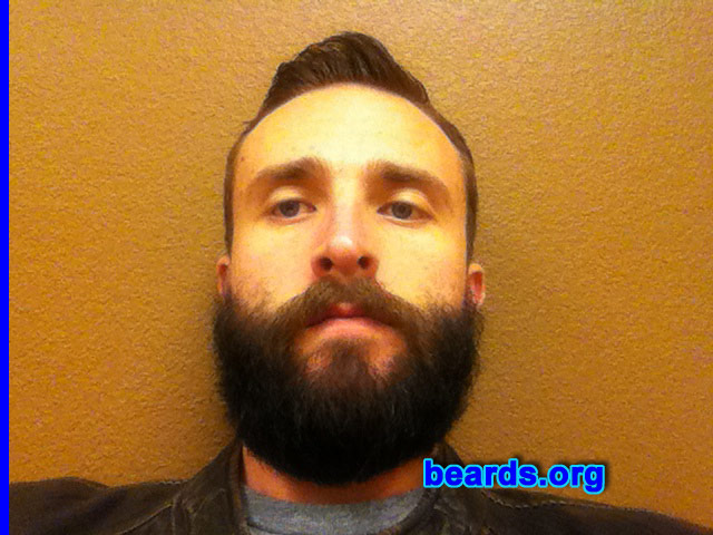 Jayson H.
Bearded since: 2005. I am a dedicated, permanent beard grower.

Comments:
I have actually been bearded since 2005. However, I have never documented my beard growing process. So this time, I shaved all the way down and am taking a pic every week. I plan on growing me beard for a while and would like to keep it forever. To answer this question specifically, I just look weird without my beard. Like other guys' responses, I feel like I look better with it. I guess I'm proud that I can actually grow one. So instead of getting rid of it all the time, I prefer to just be natural and let it grow. If men weren't supposed to have beards, I guess we wouldn't have the ability to grow it in the first place. I admire and respect other guys who can walk confidently with a beard no matter what industry they work in or what style they prefer.

How do I feel about my beard? Like I said, I feel lucky to have one. I guess like most other guys, I'd prefer that it was even thicker. I have noticed that as I have aged, it is growing in more and more. I plan on keeping it forever. I also plan on updating my album here with further picture, the longer and fuller I let it grow. Right now, I am only about two and half weeks into growing my beard after shaving completely down. I only shaved for documentary reasons for this site. My beard does get full quick and I'm eager to show it off here as time goes on! 
Keywords: full_beard