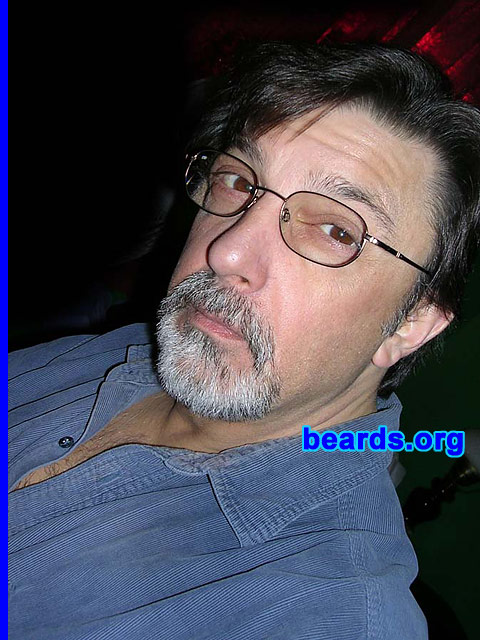 Paul
Bearded since: on and off ever since I could grow one.  I am an occasional or seasonal beard grower.

Comments:
I grew my beard because it's a great change. I like the way it looks.

How do I feel about my beard?  I love it, especially now since it turned gray/white.
Keywords: goatee_mustache