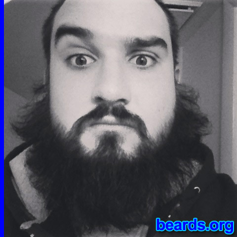 Thomas P.
Bearded since: 2007. I am an occasional or seasonal beard grower.

Comments:
Why did I grow my beard? As a child I always looked up to people that had large amounts of facial hair and swore I would have a beard when I grew up!

How do I feel about my beard? I take a lot of pride in my beard and value its connection to my face.
Keywords: full_beard