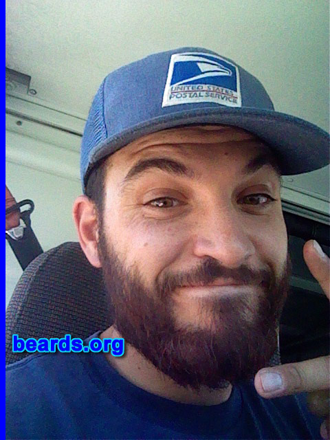 Alonzo
Bearded since: 2012. I am an occasional or seasonal beard grower.

Comments:
Why did I grow my beard? Got out if the military.

How do I feel about my beard? I feel that it's pretty nice once it grows out. 
Keywords: full_beard