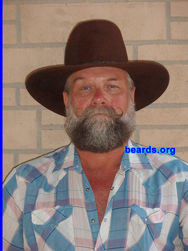 Bill
Bearded since: 1980.  I am a dedicated, permanent beard grower.

Comments:
I hate shaving.  And since I have a fairly thick beard, I thought I may as well flaunt it. Beards have always been associated with masculinity and maturity...qualities that people who know me have said I possess. I always thought others looked good with a beard, and was glad nature blessed me with a thick one.

How do I feel about my beard?  I am pleased that I am able to grow a full beard. Though I have experimented with different styles over the years, I am trying for length as well as volume right now. A beard can hide a whole lot of homely!  :insert chuckle:
Keywords: full_beard