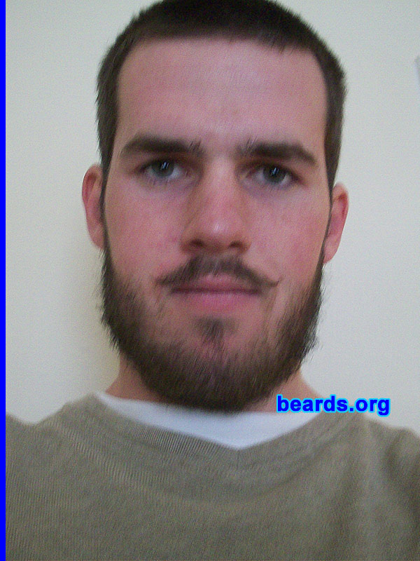 Bill
Bearded since: end of 2008. I am an experimental beard grower.

Comments:
I grew my beard because I've always wanted one. I decided a few weeks ago to see if I could grow one.

How do I feel about my beard? Overall, I'm pretty satisfied.
Keywords: full_beard