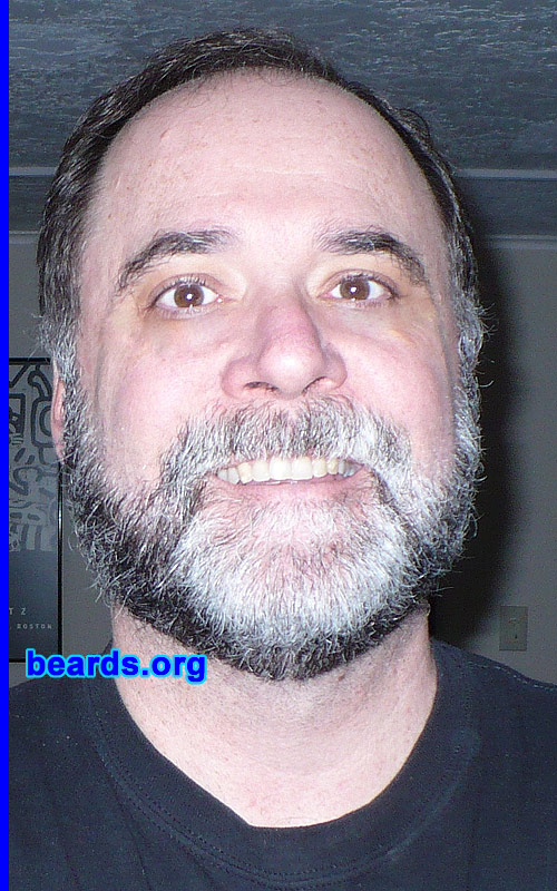 Bill E.
Bearded since: 2010, on and off. I am an occasional or seasonal beard grower.

Comments:
I grew my beard to see how white it has become by age fifty-six.

How do I feel about my beard? Pretty fair. I've had a beard a number of times since I was twenty.
Keywords: full_beard