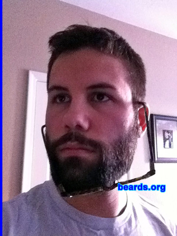 Jeremy H.
Bearded since: 2011. I am a dedicated, permanent beard grower.

Comments:
I grew my beard because it just felt like the right thing to do. I love it, and my wife prefers it.

How do I feel about my beard? I love my beard. I wouldn't be the same person without it. Deciding to grow a beard permamently has become a pivotal point in my life.
Keywords: full_beard