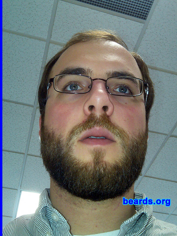 Matt
Bearded since: 2010.  I am an occasional or seasonal beard grower.

Comments:
I grew my beard for no shave November.

How do I feel about my beard? I am proud of the growth and hopeful some spots will fill in.
Keywords: full_beard