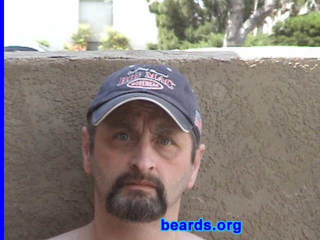 Robert B.
Bearded since: 1984. I am a dedicated, permanent beard grower.

Comments:
I grew my beard because it looks distinguished.

How do I feel about my beard? Would like it to be fuller.
Keywords: goatee_mustache