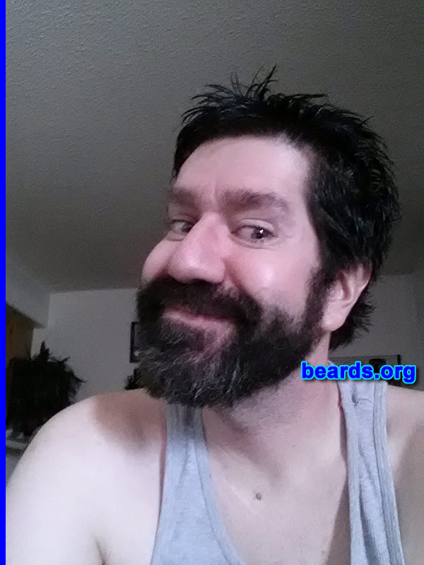 Joe D.
Bearded since: 2013. I am an experimental beard grower.

Comments:
Why did I grow my beard? Never had one and thought I would give it a shot.

How do I feel about my beard? I'm digging it. It's only been about a month or so.
Keywords: full_beard