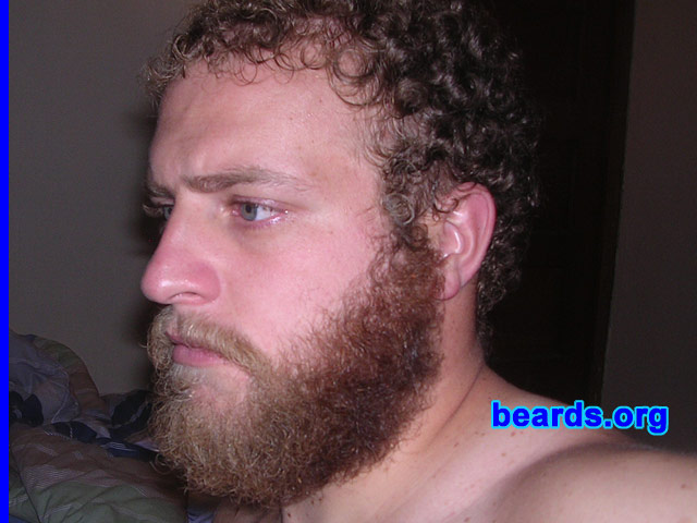 Adam
Bearded since: 2002. I am a dedicated, permanent beard grower.

Comments:
I grew my beard first of all, because I can. It's really the only thing men have to change up their appearance. Plus chicks dig it. How do I feel about my beard? We are best friends. I would not be me without this thing! 
Keywords: full_beard