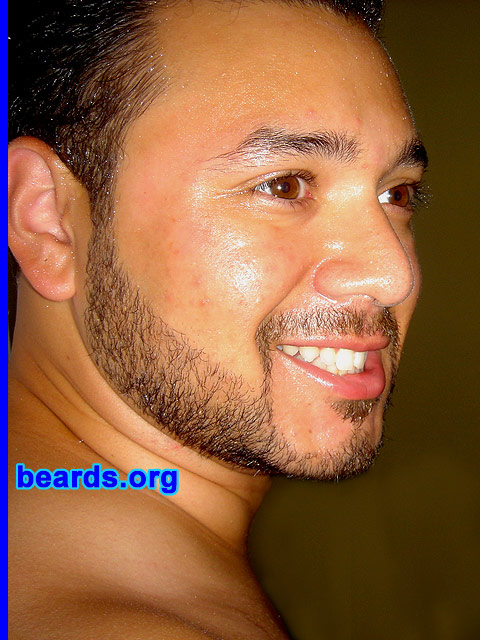 Abe
Bearded since: 2000.  I am a dedicated, permanent beard grower.

Comments:
I grew out my beard to look older in college.  Since then, I've had every possible look known.

I wish I had more of a full beard but I've noticed that it's slowly getting fuller as I get older.
Keywords: full_beard