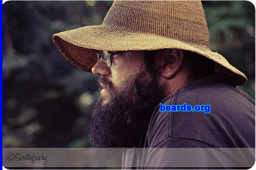 Bob
Bearded since: 2009.  I am a dedicated, permanent beard grower.

Comments:
I grew my beard because shaving is a pain and now that I've changed professions I am no longer required to do so...that, and the fact that beards ROCK!!

How do I feel about my beard?  It has potential, but I know nothing about the finer points of grooming it.
Keywords: full_beard