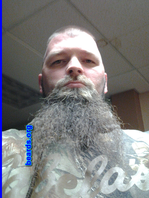 Bruce H.
Bearded since: 2012. I am a dedicated, permanent beard grower.

Comments:
Why did I grow my beard? If you can grow it, you should sport it!
Keywords: full_beard