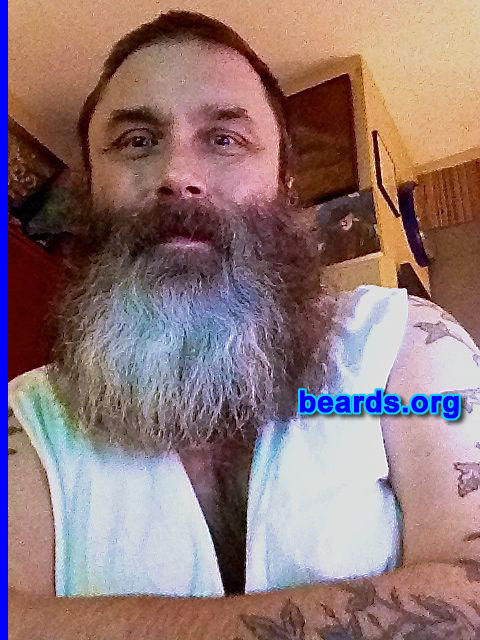 Christian
Bearded since: 1979. I am a dedicated, permanent beard grower.

Comments:
Why did I grow my beard? I've had it so long, I've forgotten!

How do I feel about my beard? It's 100% part of me, like my nose or my thumb.
Keywords: full_beard