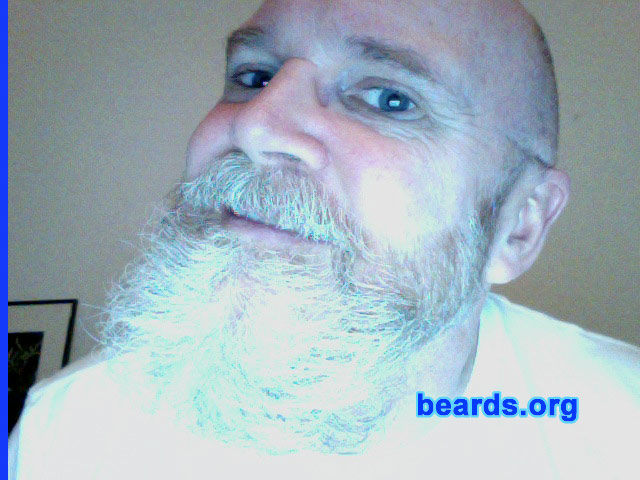 Dean
Bearded since: 1984.  I am a dedicated, permanent beard grower.

Comments:
I grew my beard for the low maintenance.

How do I feel about my beard?  Good design, I miss the reddish-brown color.
Keywords: full_beard