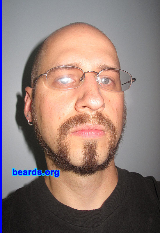 David W.
Bearded since: 1990.  I am a dedicated, permanent beard grower.

Comments:
I grew my beard because it gives my face some character.

How do I feel about my beard? Feels natural to me.
Keywords: other