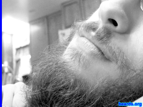 Dan
Bearded since: 2008.  I am a dedicated, permanent beard grower.

Comments:
I grew my beard because beards are awesome, also, no more shaving.

How do I feel about my beard?  Feel good. It still needs more filling out in my opinion.
Keywords: full_beard