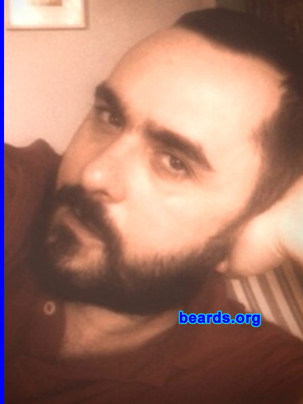 Francesco
Bearded since: 2001.  I am a dedicated, permanent beard grower.

Comments:
I grew my beard because I love it on my face.  It completes it.

How do I feel about my beard?  It's wild.
Keywords: full_beard