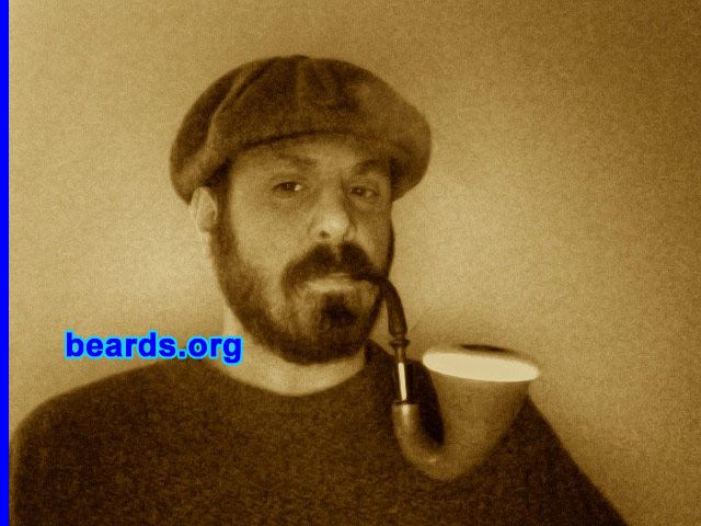 Gabriel
Bearded since: November 2010.  I am a dedicated, permanent beard grower.

Comments:
I grew my beard to feel more in tune with nature.

How do I feel about my beard? I like it.  I hope the sides grow in fuller as time passes.
Keywords: full_beard