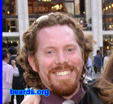 Gavin
Bearded since: 1992.  I am a dedicated, permanent beard grower.

Comments:
I grew my beard at first because I could.  I was fourteen and could grow a goatee.  I liked it and kept it through high school.  Sometime in college I let it fill out and haven't looked back.  I've tried various styles through the years and have had to be clean-shaven for some extended periods, but I will always consider "bearded" my best and primary look.

How do I feel about my beard?  I've grown as attached to my beard as it is to me.
Keywords: goatee_mustache