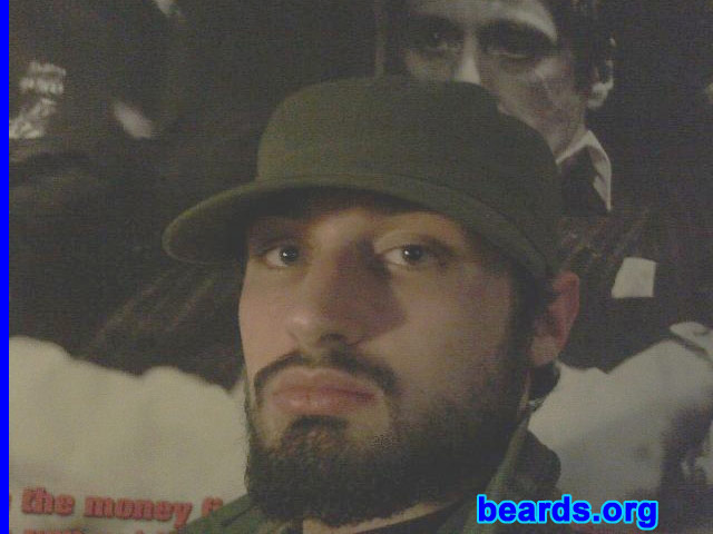 Jones
Bearded since: 2007.  I am an experimental beard grower.

Comments:
I grew my beard for strength.

How do I feel about my beard?  If only we could last forever.
Keywords: full_beard