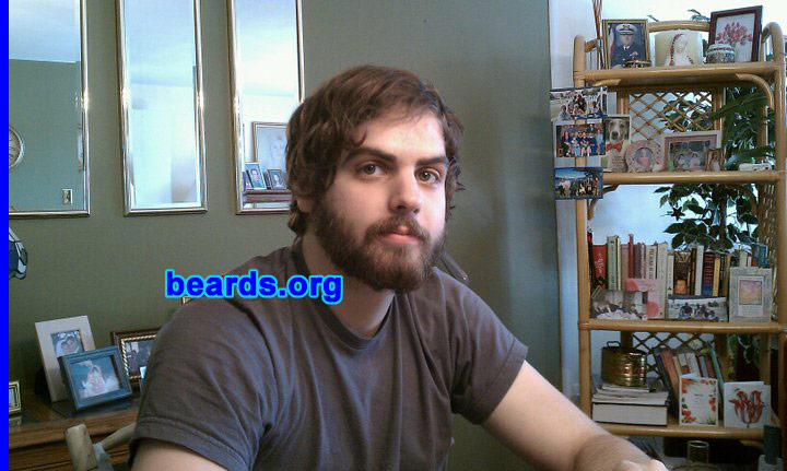 Justin
Bearded since: summer 2010. I am an experimental beard grower.

Comments:
I finally quit the job that made me cut it and I never stopped growing it!

How do I feel about my beard? I love it.  It provides great wind protection from the Buffalo, NY cold. It also is a hit with the LADIES. I will miss it when I shave it, but will be happy just to start again!
Keywords: full_beard