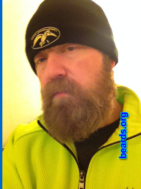 Jay E.
Bearded since: November 2013. I am a dedicated, permanent beard grower.

Comments:
Why did I grow my beard? It's free and natural.  Hate shaving.

How do I feel about my beard? Love it!
Keywords: full_beard