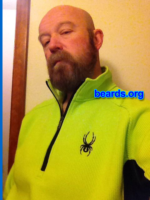 Jay E.
Bearded since: November 2013. I am a dedicated, permanent beard grower.

Comments:
Why did I grow my beard? It's free and natural.  Hate shaving.

How do I feel about my beard? Love it!
Keywords: full_beard