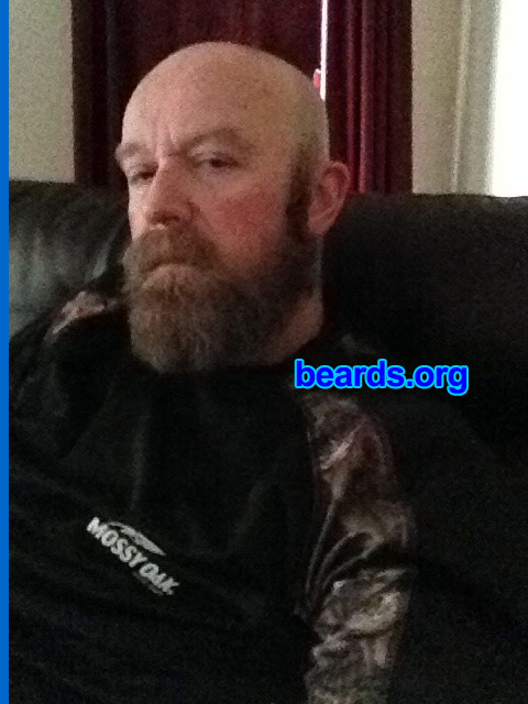 Jay E.
Bearded since: November 2013. I am a dedicated, permanent beard grower.

Comments:
Why did I grow my beard? It's free and natural.  Hate shaving.

How do I feel about my beard? Love it!
Keywords: full_beard