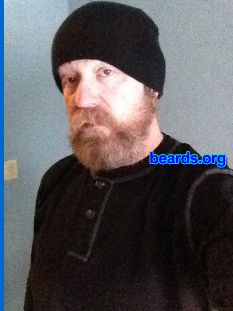 Jay E.
Bearded since: November 2013. I am a dedicated, permanent beard grower.

Comments:
Why did I grow my beard? It's free and natural.  Hate shaving.

How do I feel about my beard? Love it!
Keywords: full_beard