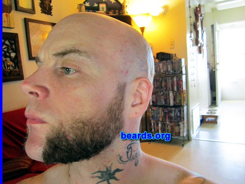 Lewis
Bearded since: 1995. I am a dedicated, permanent beard grower.

Comments:
Why did I grow my beard? Because it looks good and it makes me feel good.

How do I feel about my beard? I love my beard!
Keywords: mutton_chops