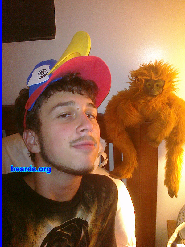 Matt S.
Bearded since: 2001.  I am an occasional or seasonal beard grower.

Comments:
I first started growing a beard after 9/11 because I want to carry on the living memory of all the lost beards.  You are not forgotten. I grew my beard for my girlfriend, also.

How do I feel about my beard? I like the softness and sensualness of it.
Keywords: chin_curtain