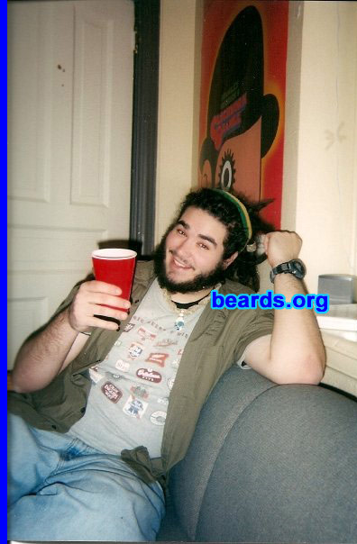 Matt
Bearded since: 2001.  I am a dedicated, permanent beard grower.

Comments:
I grew my beard 'cause I knew I would look amazing.

How do I feel about my beard? I'd die before I gave up my beard.
Keywords: full_beard