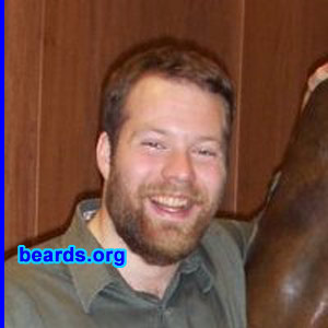Matthew J.
Bearded since: 2008.  I am a dedicated, permanent beard grower.

Comments:
I grew my beard because it is the natural, wholesome, way for a man to go. Growing up as an Orthodox Christian made being bearded the default status for men. As a saint of the Church said: "This, then, is the mark of the man, the beard. By this, he is seen to be a man. It is older than Eve. It is the token of the superior nature....It is therefore unholy to desecrate the symbol of manhood, hairiness." St. Clement of Alexandria, 2.276

How do I feel about my beard?  Great. I hate it when I have to shave for an interview or to accept a job offer. It makes me feel dirty. I get ingrown hairs too, and the beard cures that problem nicely.
Keywords: full_beard