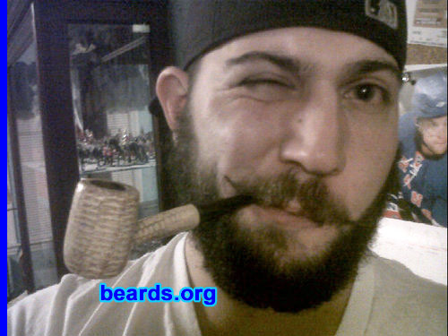 Matt
Bearded since: 2007. I am an occasional or seasonal beard grower.

Comments:
I grow my beard every year from January 1st to baseball's opening day.

How do I feel about my beard? Love it. Wish I lived further north so the heat didn't keep me from having it year 'round. Here's this year's version, goin' strong to the end of March. 
Keywords: full_beard