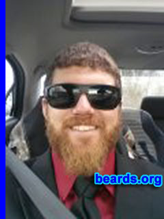 Mike C.
Bearded since: 2012. I am a dedicated, permanent beard grower.

Comments:
Why did I grow my beard?  Went on and off with the beard for a while.  Then decided I like having a beard more than not.  So I set down the razor.

How do I feel about my beard? Love it.
Keywords: full_beard