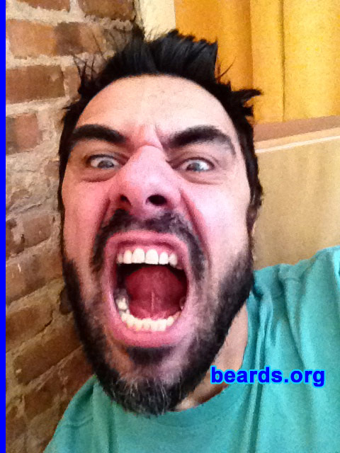 Peter
Bearded since: 2011. I am an experimental beard grower.

Comments:
I grew my beard because of pure curiosity.

How do I feel about my beard?  I freakin' love it!
Keywords: full_beard